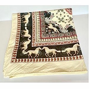 Western style Bandana with Horses